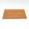 Natural Coir Door Mat with Non-Slip Backing, Indoor Outdoor Entry Doormat
